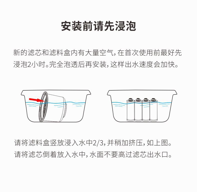 凈易家用重力凈水桶安裝簡便無需工具