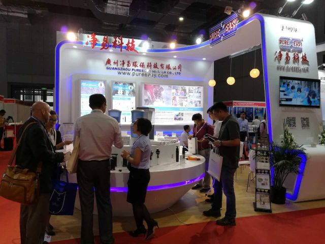 凈易科技在AQUATECH CHINA 2017上海國(guó)際水展