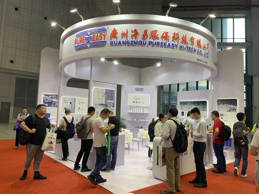 凈易科技在2019 AQUATECH CHINA上海國際水展